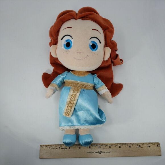Merida Brave Baby Toddler Disney Store Plush Doll Collectible 13" Rare Uncommon - Picture 12 of 12
